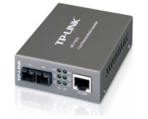 Convertidor Fibra Tp-link Mc110cs Rj45 Eth A Fibra