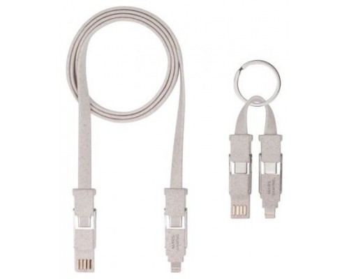 Pack 2x Cable Ecologico Mars Gaming Mca-eco 1x1m