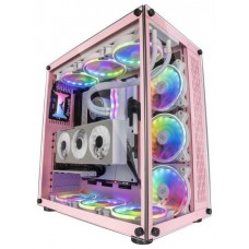 Caja E-atx Torre Gaming Mars Gaming Mcv4 Pink Xxl