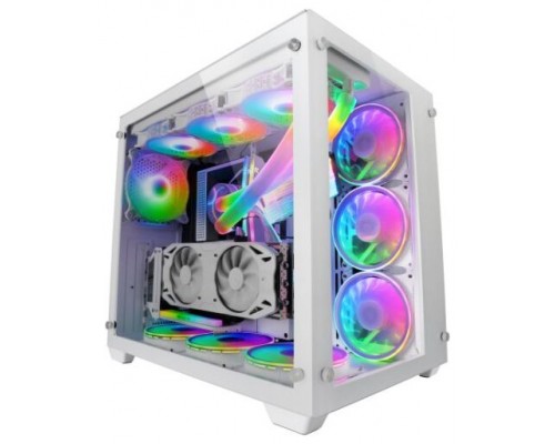 Caja E-atx Torre Gaming Mars Gaming Mcv4 White Xxl