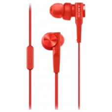 Auricular Intrauditivo Con Microfono Sony Rojo