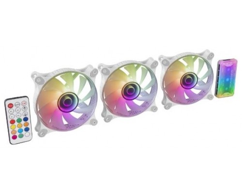 Kit 3xventilador Interno Argb Mars Gaming Mf-3d Kit