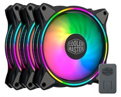 VENTILADOR CAJA COOLER MASTER MASTERFAN MF120 HALO ARGB TRIPLE PACK (Espera 4 dias)