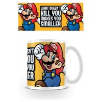 TAZA DESAYUNO SUPER MARIO MAKES YOU SMALLER PYRAMID INTERNATIONAL MG24469 (Espera 4 dias)