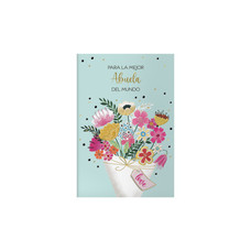 PACK 6 TARJETAS DE FELICITACI&Oacute;N ABUELAS - TAMA&Ntilde;O 11,5 X 17 CM - MODELO RAMO DOHE 70083 (Espera 4 dias)