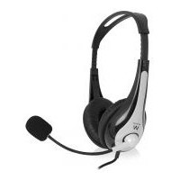 Ewent EW3565 auricular y casco Auriculares Alámbrico Diadema Llamadas/Música USB tipo A Negro, Blanco (Espera 4 dias)