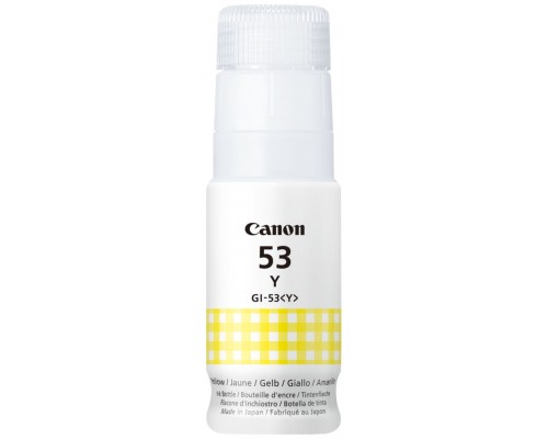 Canon Botella Tinta GI-53Y Amarillo