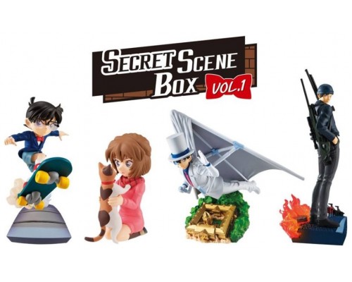 Minifiguras megahouse detective conan secret scene box vol. 1 (Espera 4 dias)