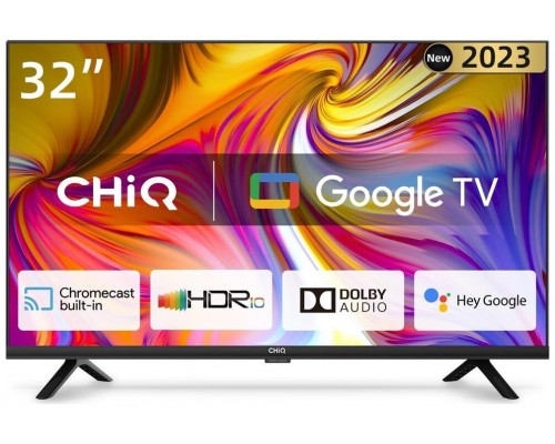 TV LED 32" CHIQ L32G7B HD GOOGLE TV (Espera 4 dias)