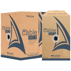 PASHAK Cat 6 FTP Solido PHASAK Exterior AWG23 CCA 100M - PHR 671