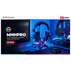 Soporte Mars Gaming Mhhpro Black Para Auriculares