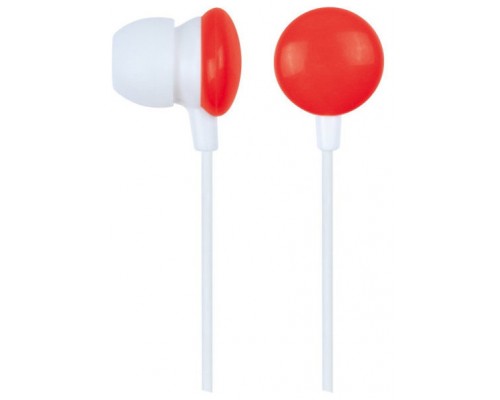 AURICULARES GEMBIRD EAR IN LACASITOS ROJO ALAMBRICO