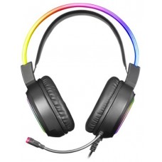 Headset Mars Gaming Mhrgb Black Jack 3.5mm Iluminacion