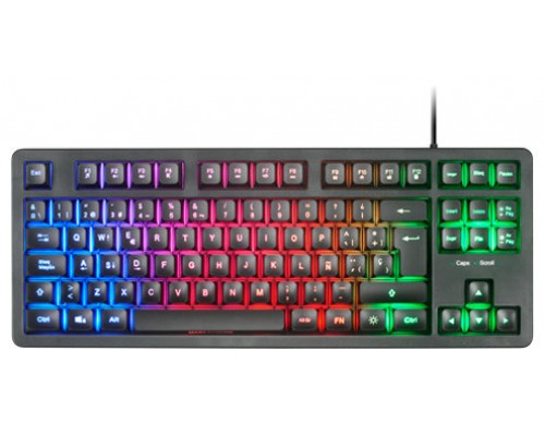 Mars Gaming Teclado MK023 TKL FRGB Negro