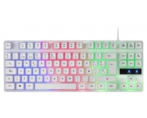 Teclado Mars Gaming Mk02 White TamaÃ±o