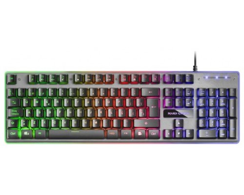 Teclado Hibrido H-mecanico Mars Gaming Mk220 Black