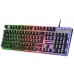 Teclado En Portugues Hibrido H-mecanico Mars Gaming