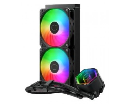 Cooler Master MasterLiquid 240 Core II Procesador Kit de refrigeración líquida 12 cm Negro (Espera 4 dias)