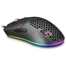 MOUSE MARS GAMING RGB MMAX DISEO HIVE BLACK 12400dpi