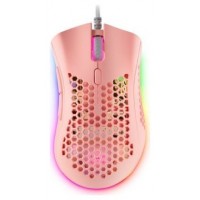 RATON OPTICO MMEX RGB ROSA MARS GAMING (Espera 4 dias)