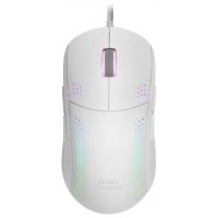 Mouse Mars Gaming Rgb Mmpro White Ambidiestro 32k Dpi