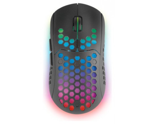 RATON MARS GAMING MMW3 3.200DPI INALAMBRICO NEGRO RGB (Espera 4 dias)