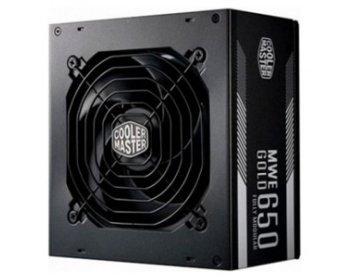 Cooler Master MWE Gold 650 - V2 Full Modular unidad de fuente de alimentación 650 W 24-pin ATX ATX Negro (Espera 4 dias)