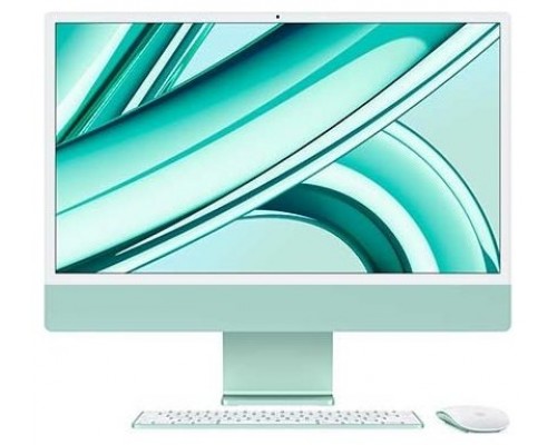 iMAC APPLE 24"" RETINA 4.5K M3 8CORE+GPU 8CORE 256GB GREEN MQRA3Y/A (Espera 4 dias)