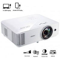 Acer S1286Hn videoproyector Proyector de corto alcance 3500 lúmenes ANSI DLP XGA (1024x768) Blanco (Espera 4 dias)