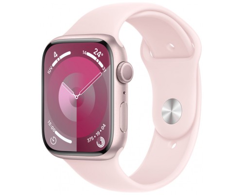 APPLE WATCH SERIES 9 CAJA ALUMINIO GPS 45mm CORREA DEPORTIVA LIGHT PINK S/M (Espera 4 dias)