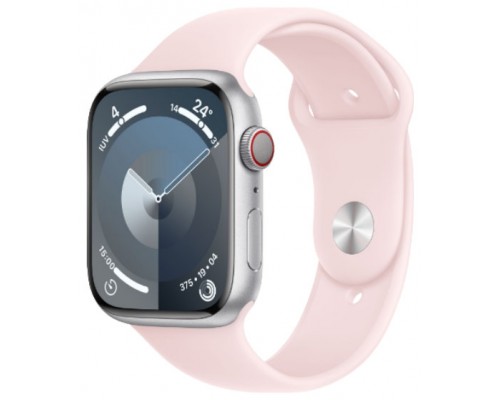 APPLE WATCH SERIES 9 CAJA ALUMINIO GPS 45mm CORREA DEPORTIVA LIGHT PINK M/L (Espera 4 dias)