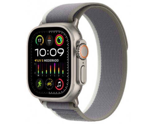 APPLE WATCH ULTRA 2 CAJA TITANIO GPS+CELL 49mm CORREA LOOP GREEN/GREY TRAIL S/M (Espera 4 dias)