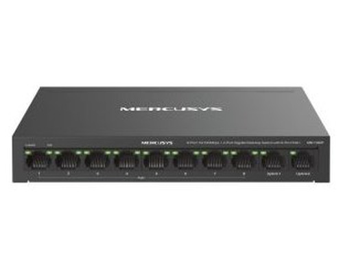 SWITCH POE+ NO GESTIONABLE MERCUSYS MS110CP 10P 8xRJ45