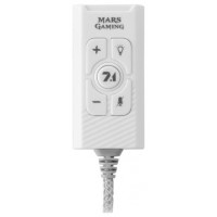 Tarjeta De Sonido Usb 7.1 Mars Gaming Msc2 White