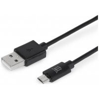 CABLE MAILLON BASIC MICRO USB 2.4 NEGRO 1M