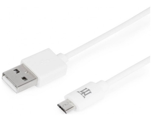 CABLE MAILLON BASIC MICRO USB 2.4 BLANCO 1M