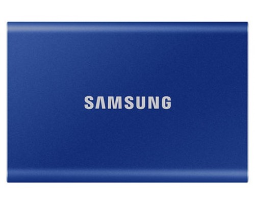500 GB SSD SERIE PORTABLE T7 BLUE SAMSUNG EXTERNO (Espera 4 dias)