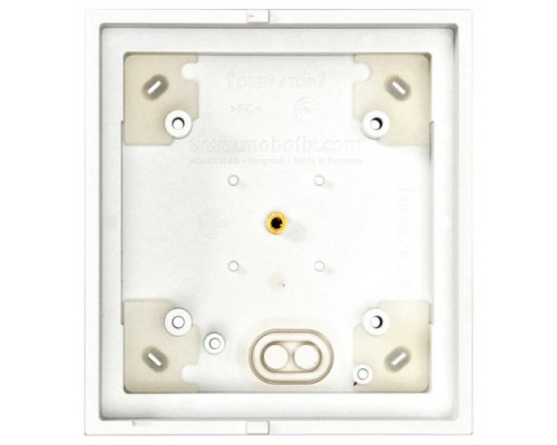 MOBOTIX SINGLE ON-WALL-HOUSING, WHITE  (P/N:MX-OPT-BOX-1-EXT-ON-PW) (Espera 4 dias)