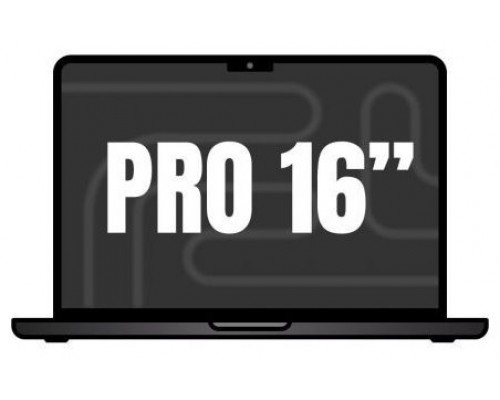 MACBOOK PRO APPLE 16"" M4 PRO 14CORE CPU+20CORE GPU 24GB 512GB SPACE BLACK (Espera 4 dias)