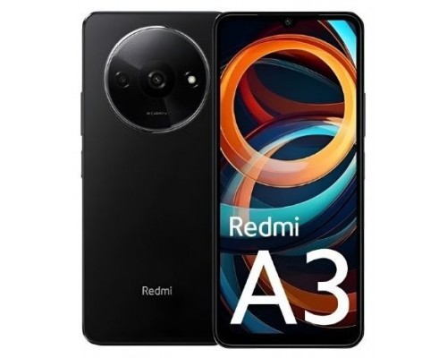 SMARTPHONE XIAOMI REDMI A3 3GB 64GB 6.52" HD+ NEGRO· (Espera 4 dias)