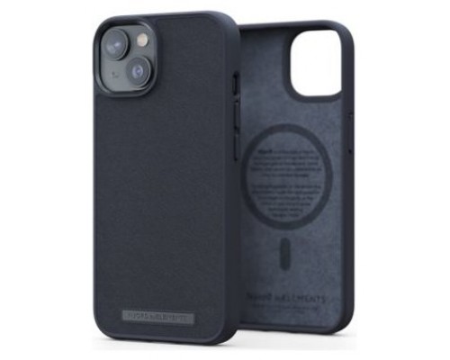 FUNDA MAGSAFE IPHONE 14 PIEL NEGRO NJORD (Espera 4 dias)