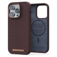 FUNDA MAGSAFE IPHONE 14 PRO PIEL MARRON OSCURO NJORD (Espera 4 dias)