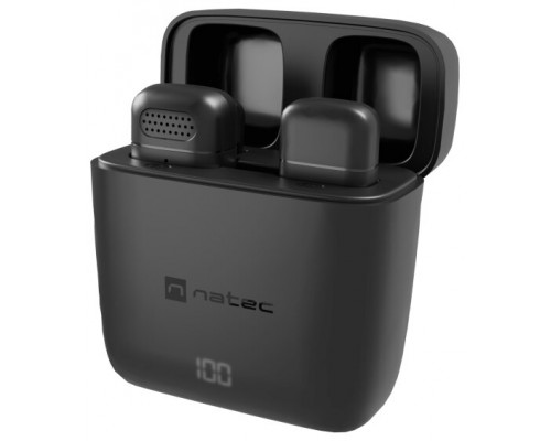 MICROFONO PARA SMARTPHONE NATEC HOPPER LAVALIER WIRELESS USB-C