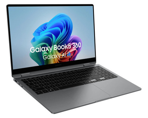 SAMSUNG PORTATIL GALAXY BOOK5 360, INTEL CORE ULTRA 5 226V, PANTALLA (15.6") TACTIL FULL HD, 16GB LPDDR5X-SDRAM, 512GB SSD, WI-FI 7 (802.11BE) WINDOWS 11 PRO, GRIS NO INCLUYE CARGADOR (Espera 4 dias) SAMSUNG PORTATIL GALAXY BOOK5 360, INTEL CORE ULTRA 5 226V, PANTALLA (15.6") TACTIL FULL HD, 16GB LPDDR5X-SDRAM, 512GB SSD, WI-FI 7 (802.11BE) WINDOWS 11 PRO, GRIS NO INCLUYE CARGADOR (Espera 4 dias)