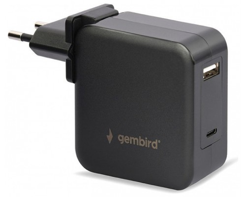 CARGADOR UNIVERSAL PARA PORTATIL GENBIRD 60W NEGRO