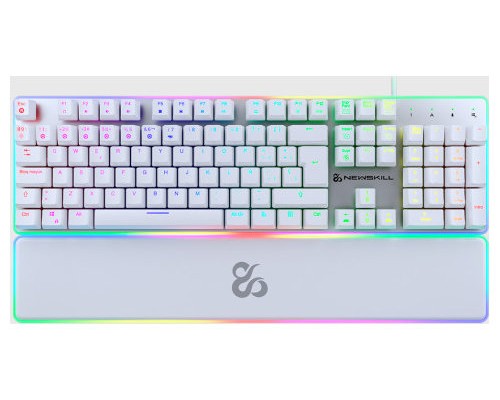 NEWSKILL TECLADO GAMING GUNGNYR IVORY NS-KB-GUNGNYR-GAT-RED-IV (Espera 4 dias)