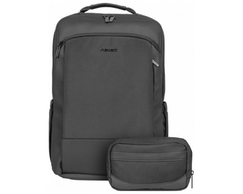 MOCHILA NATEC KUDU PLUS PARA PORTATIL HASTA 15.6" NEGRA CON ORGANIZADOR 16 LTRS