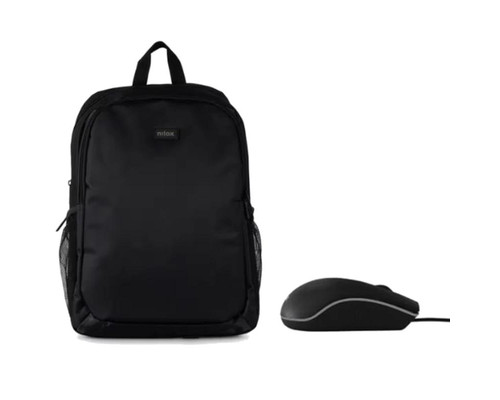 NILOX Mochila 15.6 Basic + ratón usb 1000dpi NILOX Mochila 15.6 Basic + ratón usb 1000dpi