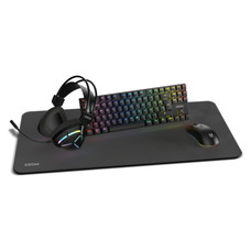 KROM KLASS PCombo Gaming 4 en 1 RGB Negro