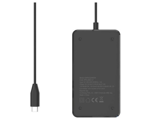 NILOX Alimentador gan usb-c para portátil - 65w NILOX Alimentador gan usb-c para portátil - 65w